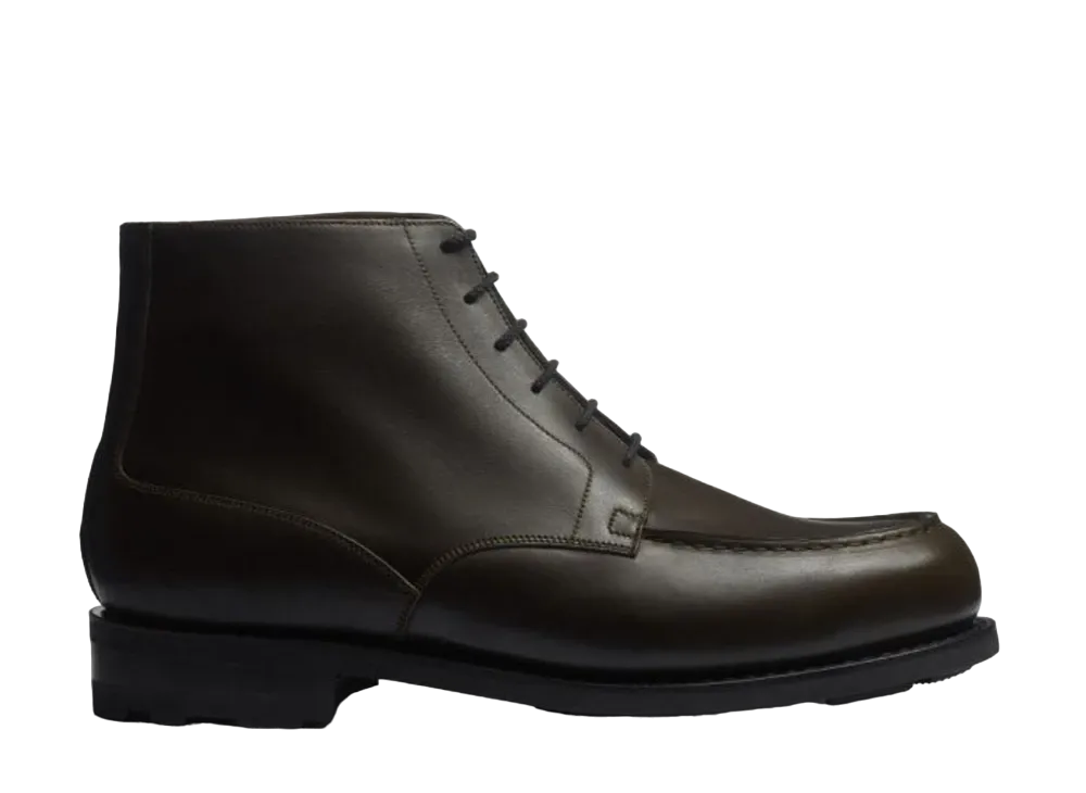J.M.Weston Golf High-Top Derby #321 D "Green" 1138GNR3212A All Terrain Rubber Sole