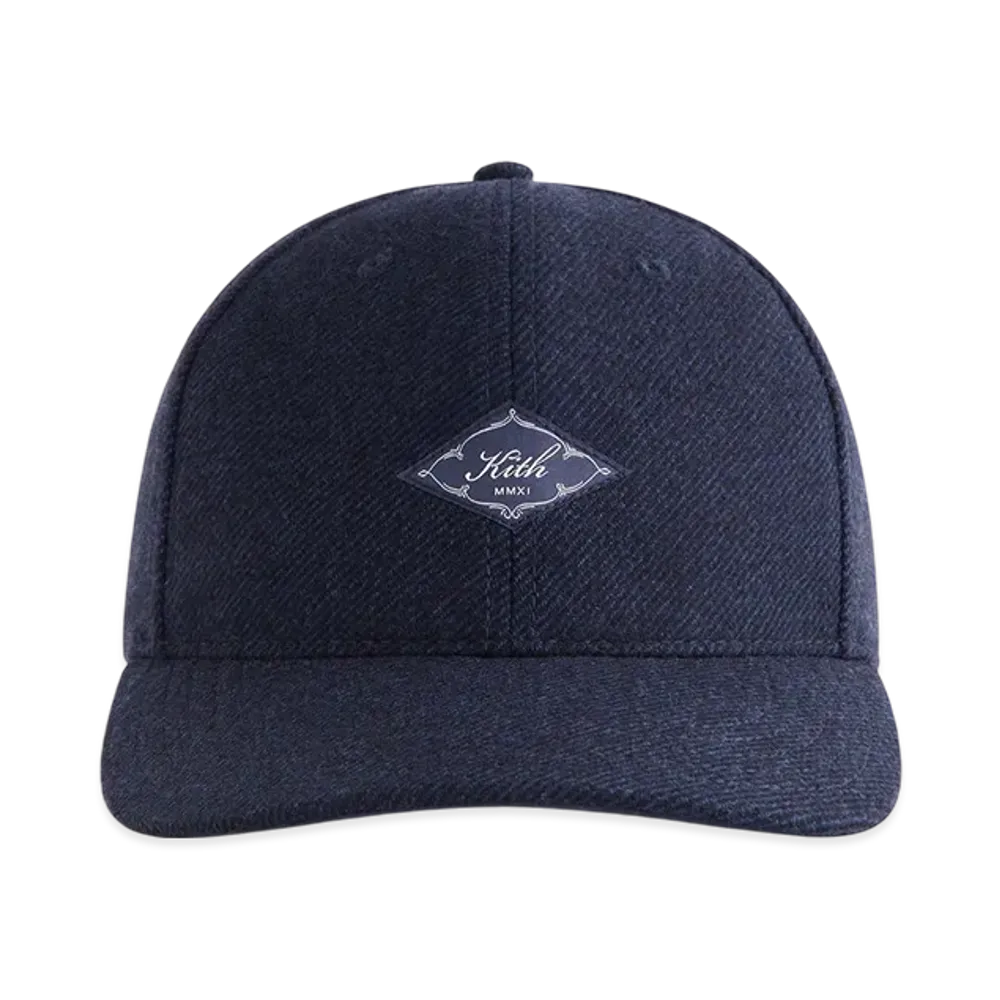 Kith Lightweight Wool Twill Aaron Hitch Classic Cap "Nocturnal"