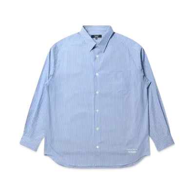 COMME des GARCONS HOMME Cotton Stripes Shirts "Navy/Sax/White"