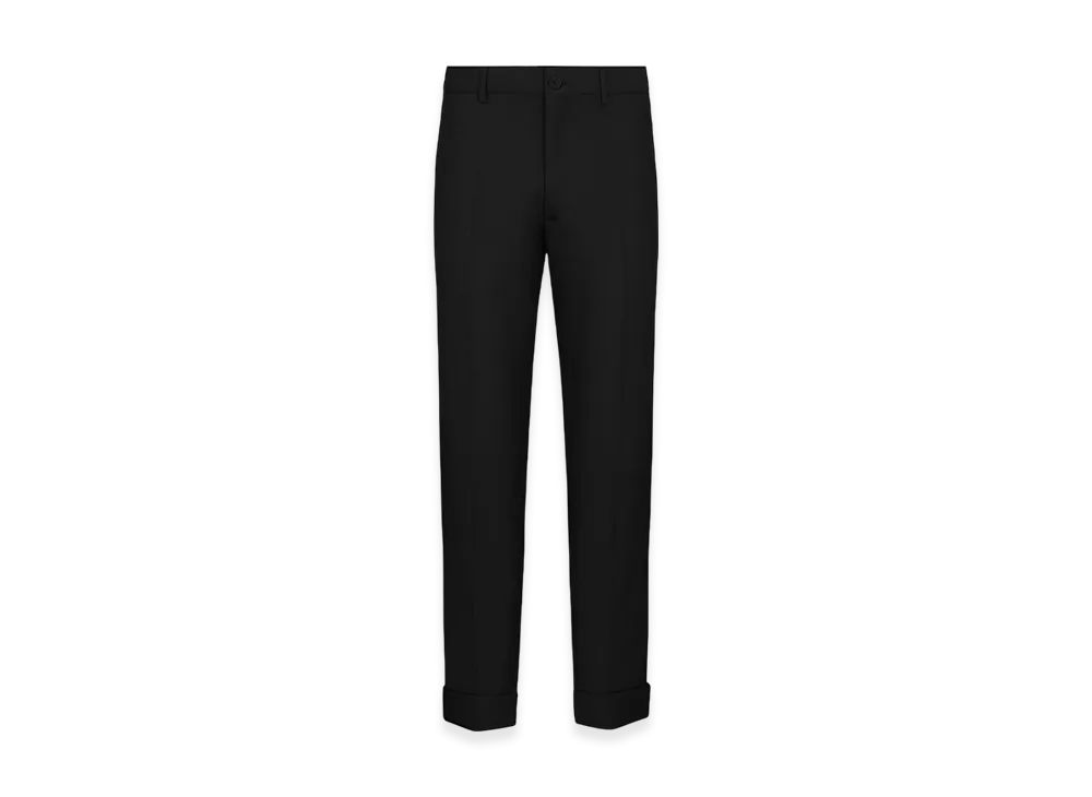 Dior Tailored Chinos Wool Mohair "Black"