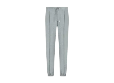 Dior Tailored Track Pants Slab Cotton Blend "Gray"