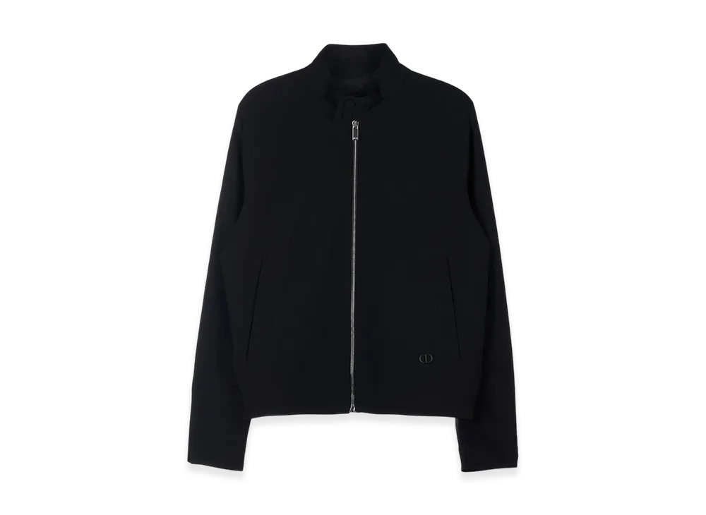 Dior Blouson Wool Blend Canvas "Black"