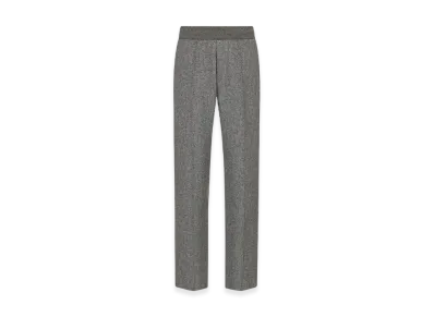 Dior Track Pants Wool Cashmere Jersey "Gray"