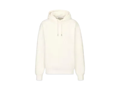 Dior Dior Oblique Relaxed-Fit Hooded Sweatshirt Terry Cotton Jacquard "Off White"
