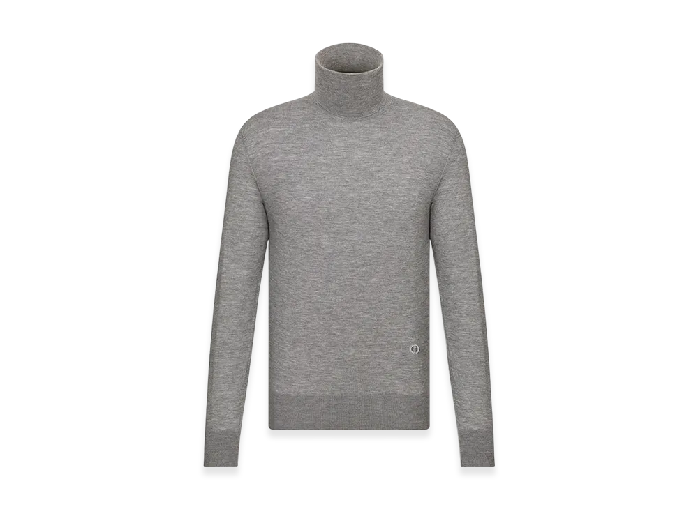 Dior CD Icon Turtleneck Sweater "Gray"
