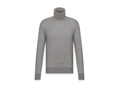 Dior CD Icon Turtleneck Sweater "Gray"