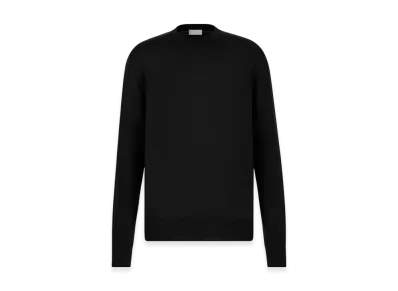 Dior Sweater with CD Icon Signature Cashmere Jersey "Black"