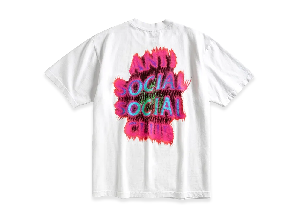 ANTI SOCIAL SOCIAL CLUB Thermal Flame Tee "White"