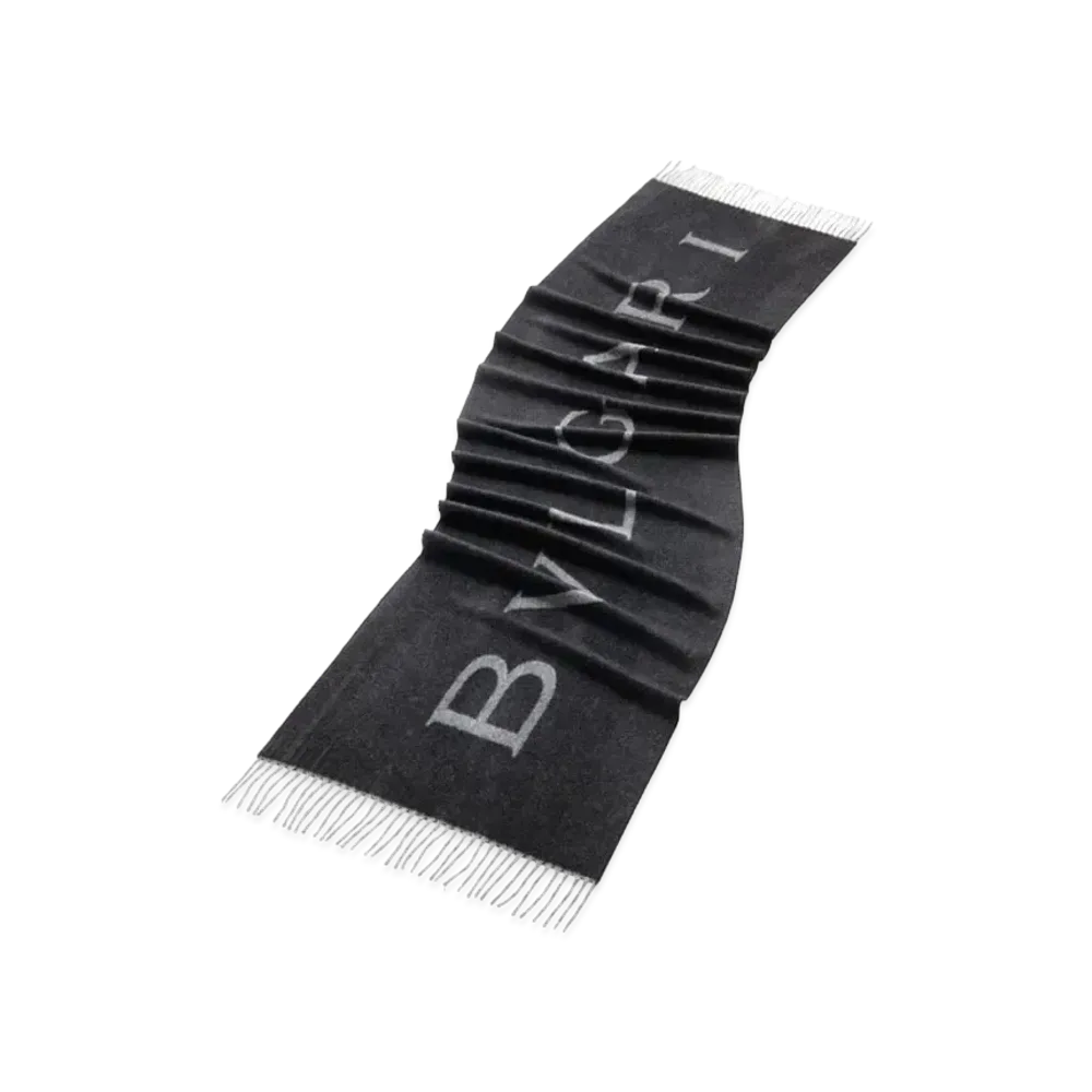 BVLGARI Logomania Stole "Black"