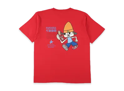 WIND AND SEA x Parappa The Rapper Parappa Mobile Phone Tee "Red"