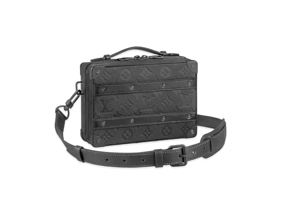 Louis Vuitton Handle Soft Trunk Taurillon Monogram "Noir"