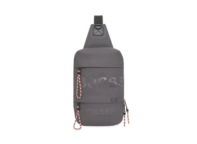 BURBERRY Horse Ferry Print Coating Canvas Backpack "Sepia Gray"