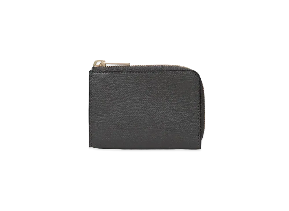 Valextra Zip Key Holder "Dark Gray"