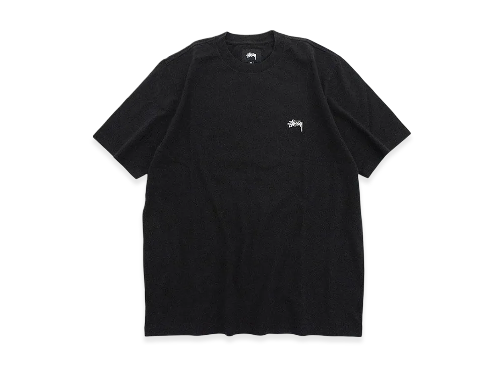 Stussy Stock Logo SS Crew "Black"