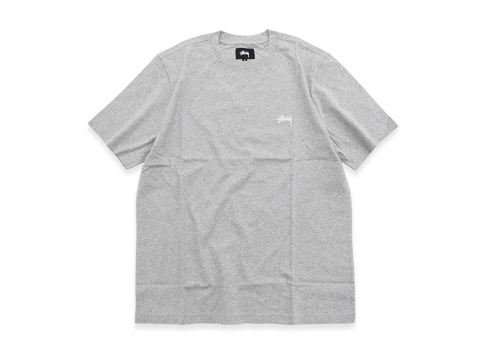Stussy Stock Logo SS Crew "Grey"