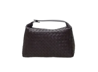Bottega Veneta Lambskin Hand Bag "Brown"