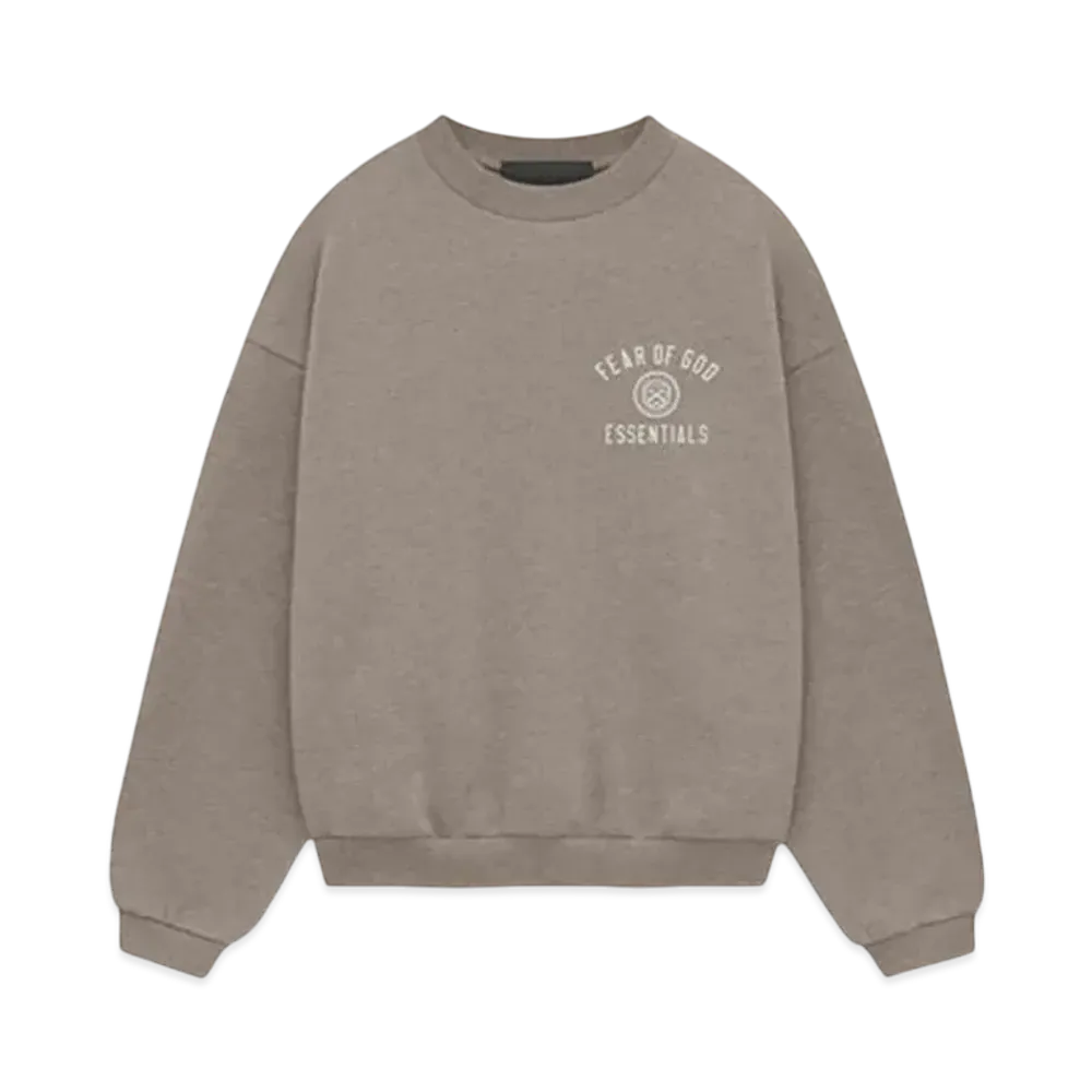 FEAR OF GOD Essentials Kid's Fleece Crewneck "Heather Gray"
