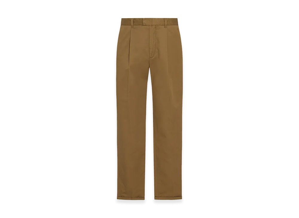The Row Belamy Cotton and Cashmere Pants "Dark Sand"