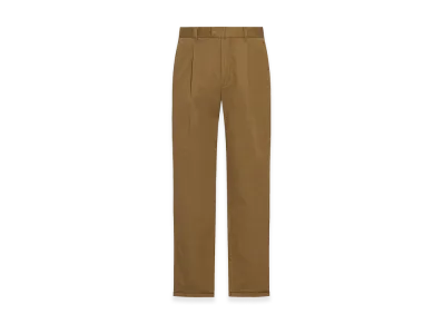 The Row Belamy Cotton and Cashmere Pants "Dark Sand"