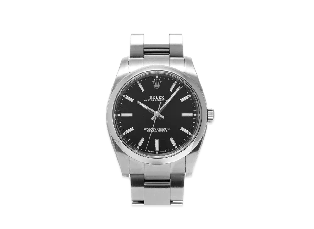 ROLEX Oyster Perpetual "Black/Stainless Steel"