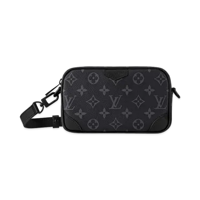 Louis Vuitton Trocadero Wearable Wallet "Monogram Eclipse"