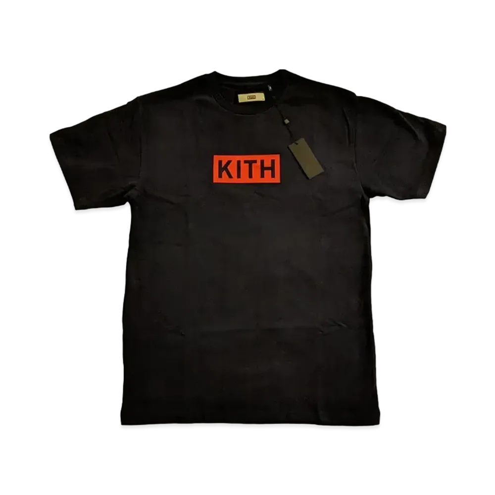 キス クラシック ロゴ Tシャツ "ネイビー レッド" 