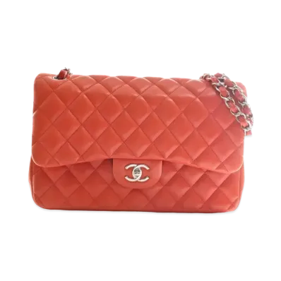 CHANEL Lambskin Matelasse Shoulder