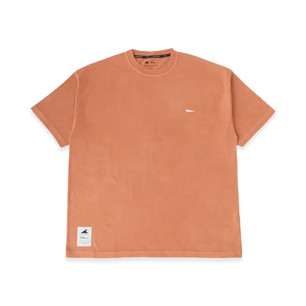 Ron Herman x DESCENDANT Pigment Dyed Cachorro Tee "Orange"