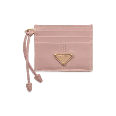 PRADA Leather Card Holder "Pink"