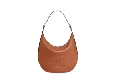 CELINE Medium Heloise Bag Cuir Triomphe In Supple Calfskin "Tan"