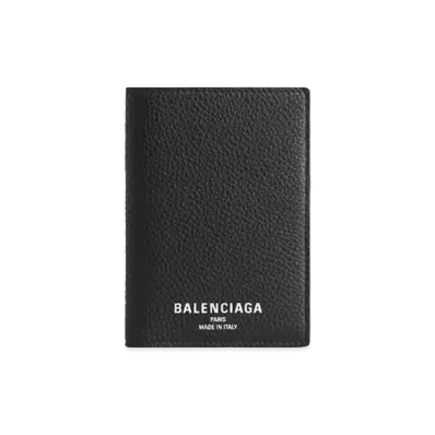BALENCIAGA Credit Passport Holder "Black"