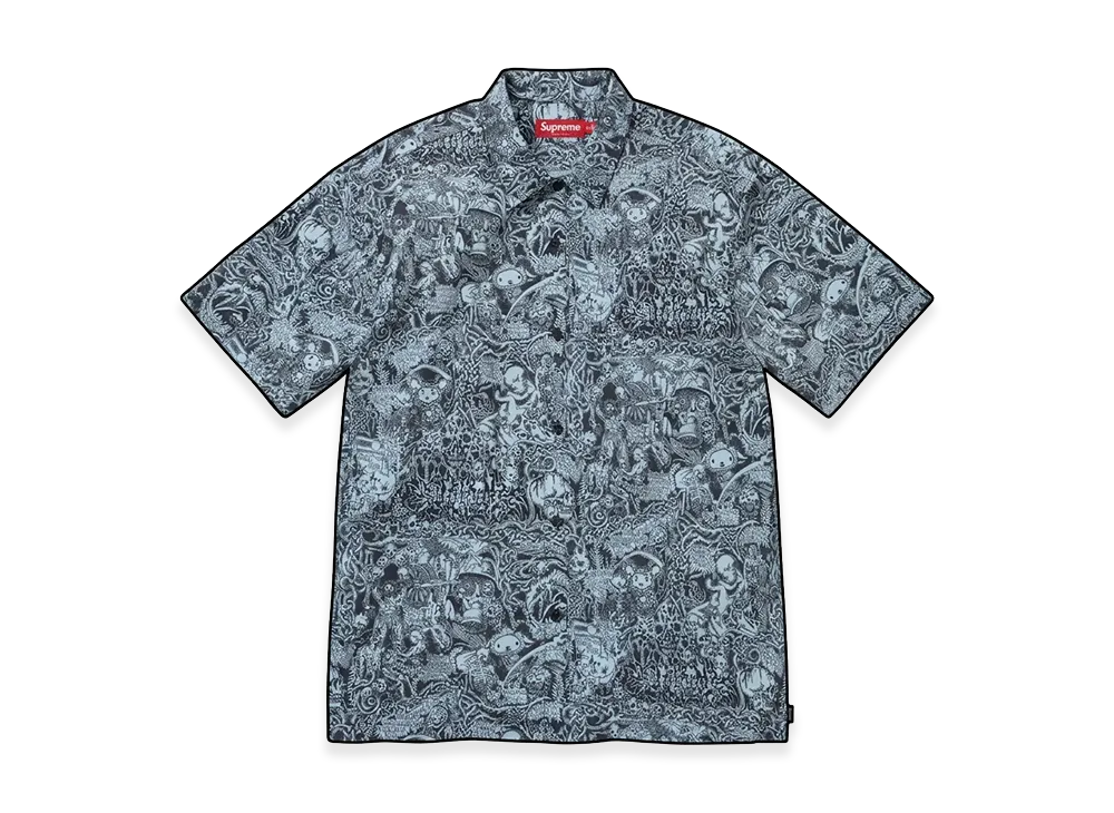 Supreme Wombat S/S Shirt "Blue"
