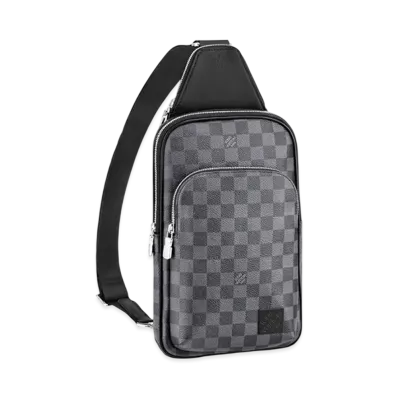 Louis Vuitton Avenue Sling Bag Damier Graphite "Black/Gray"