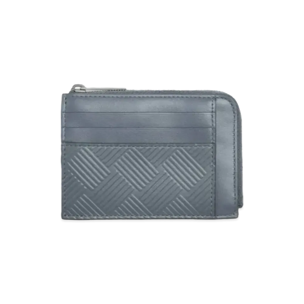Bottega Veneta Half-Zipped Wallet "Thunder"