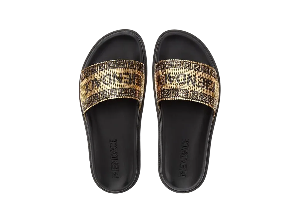 FENDACE フェンダーチェ サンダル ロゴ フェンディ ヴェルサーチ 新品