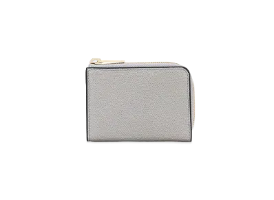 Valextra Zip Key Holder "Ash Gray"