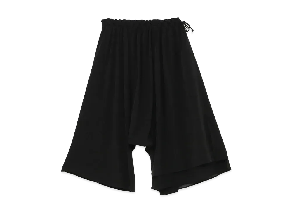 Yohji Yamamoto Y's DECYNE ASYMMETRY PANTS "Black"