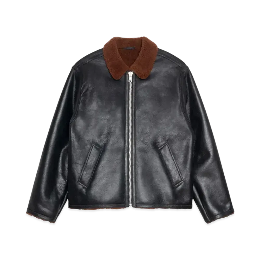 Stussy Shearling Jacket "Black"