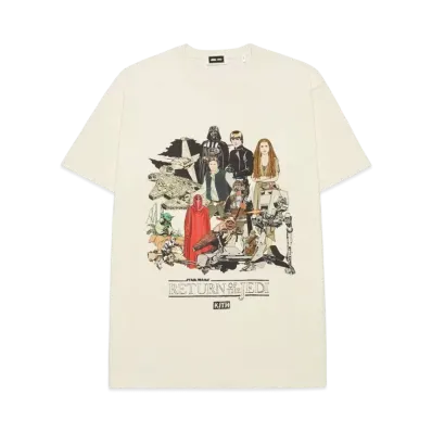Kith x STAR WARS Illustration Vintage Tee "Sandrift" KHM031030