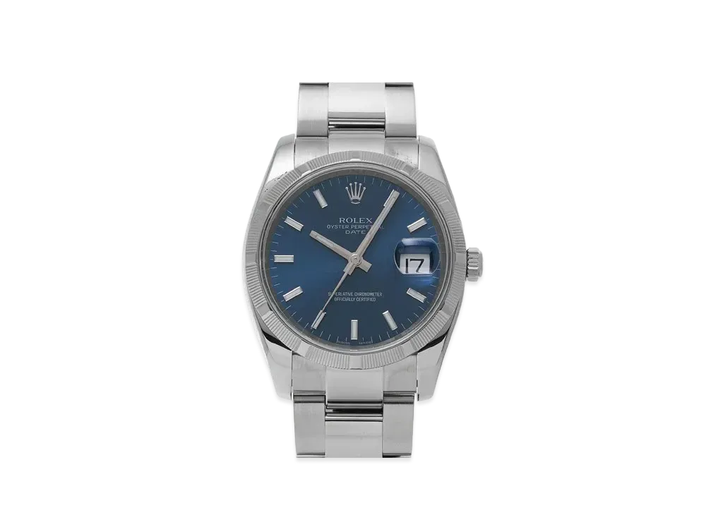 ROLEX Oyster Perpetual Date "Blue/Stainless Steel"