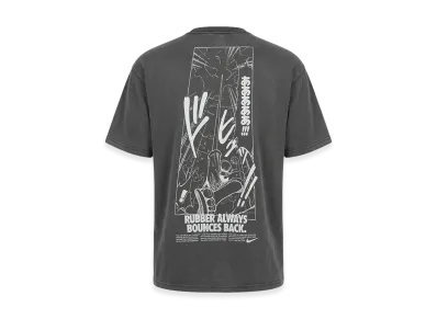 Nike x One Piece Solo Swoosh T-Shirt QS Gomu Gomu Battle Axe "Grey"