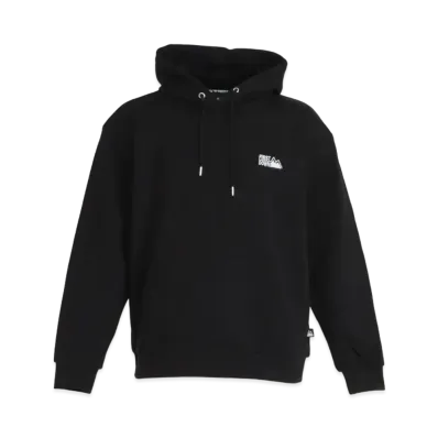 FIRST DOWN LOGO HOODED SWEAT "Black"
