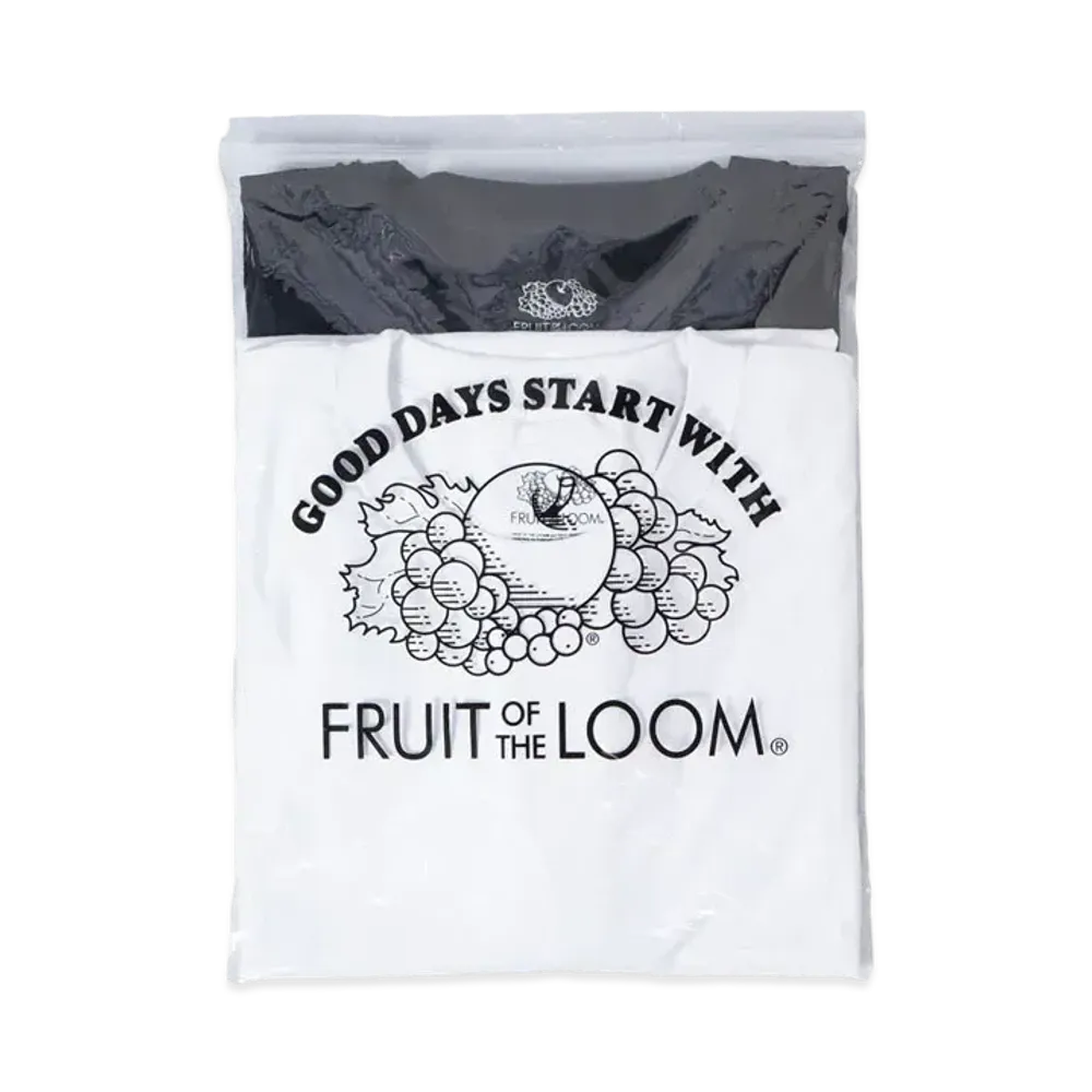 FRUIT OF THE LOOM x UNUSED No.20 "WHITE×BLACK"