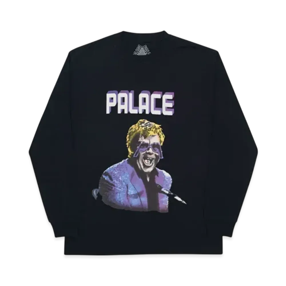 PALACE Elton Longsleeve "Black"