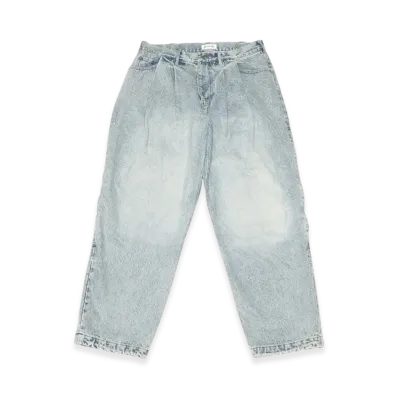 ALOUND Twotuck Zip Denim Pants "Indigo"