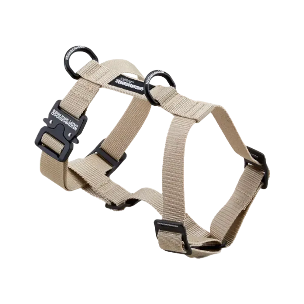 NEIGHBORHOOD Dog Harness "Beige"