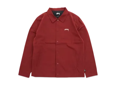 Stussy Classic Coach Jacket "Burgundy"