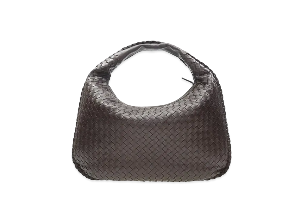 Bottega Veneta Lambskin Hand Bag "Brown"