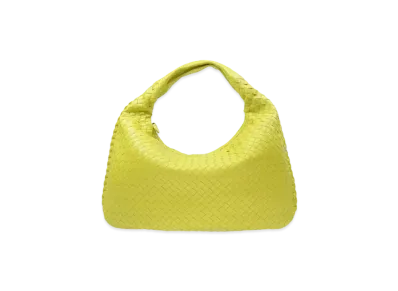 Bottega Veneta Lambskin Hand Bag "Yellow"
