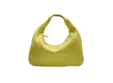 Bottega Veneta Lambskin Hand Bag "Yellow"